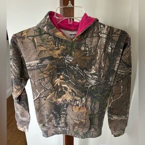 RealTree Camo Girl’s Pullover Hoodie / Sweatshirt                   Size L 14/16